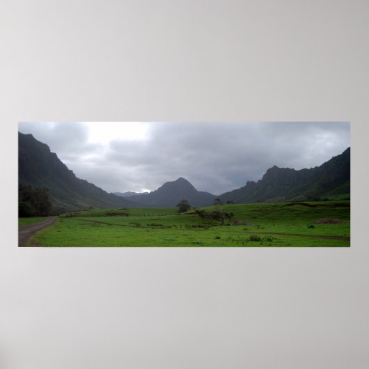 Kuoloa Valley Poster (Voorkant)