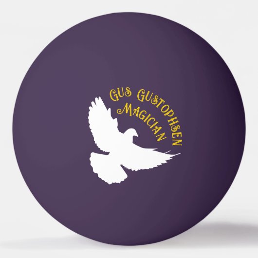 Kups en kogelmakersMagische Trick-technicus op maa Pingpongballen (Voorkant)