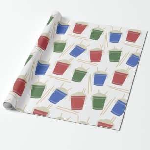 Kups van Ramen Noodles Cadeaupapier
