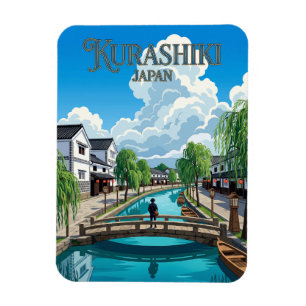 Kurashiki Bikan Historisch Kwartier Japan Magneet