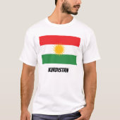 Kurdish Flag T-shirt (Voorkant)