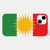kurdistan Case-Mate iPhone case (Achterkant (horizontaal))