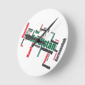 Kurdistan City Clock Ronde Klok (Hoek)