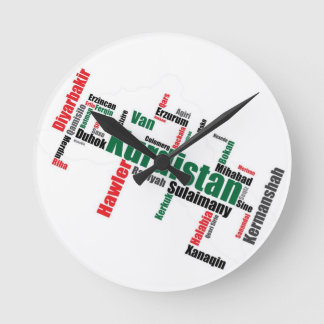 Kurdistan City Clock Ronde Klok
