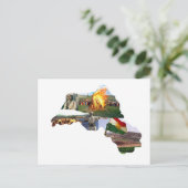 kurdistan cultuur briefkaart (Staand voorkant)