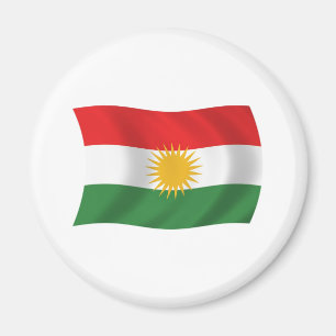 Kurdistan Flag Magnet Magneet