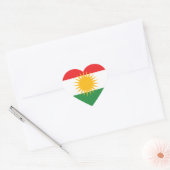 kurdistan hart sticker (Envelop)