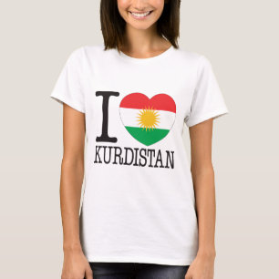 Kurdistan Love v2 T-shirt
