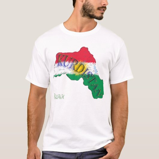 kurdistan t-shirt (Voorkant)