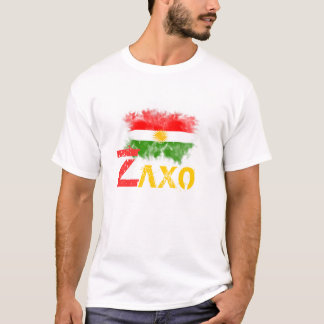 Kurdistan T-Shirt met "ZAXO"