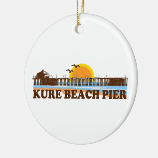 Kure Beach. Keramisch Ornament (Links)