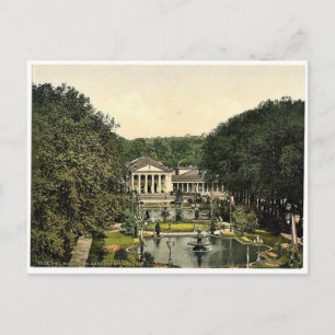 Kurhaus en omgeving, Wiesbaden, Hesse-Nassau, Briefkaart