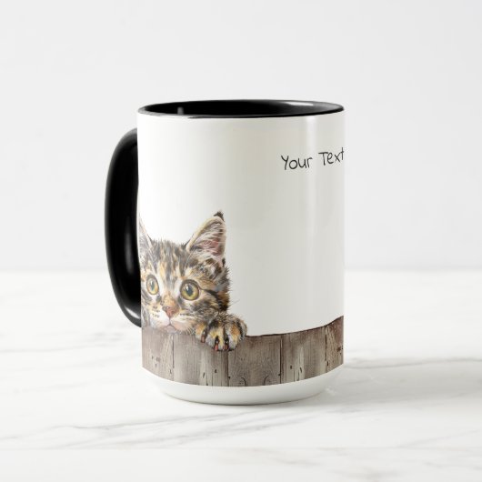 Kurilian Bobtail Chat Mug (Devant gauche)