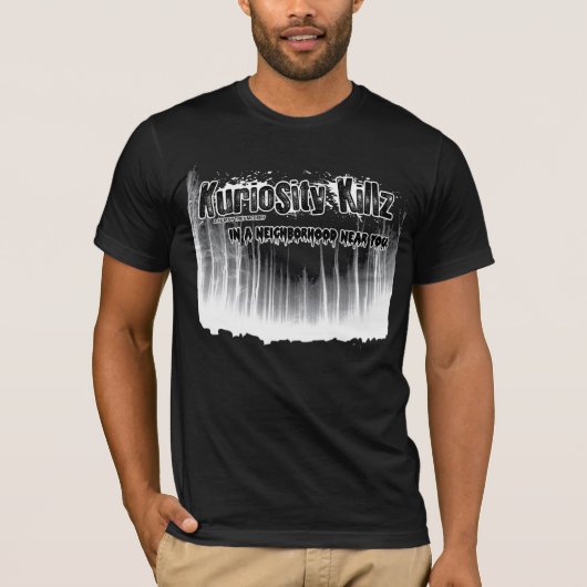 Kuriosity Killz - T-shirt Bella Canvas (Noir) (Devant)