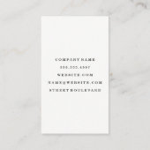 kurkdruk visitekaartje (Achterkant)