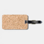 Kurkeikenpatroon Bagagelabel (Achterkant horizontaal)