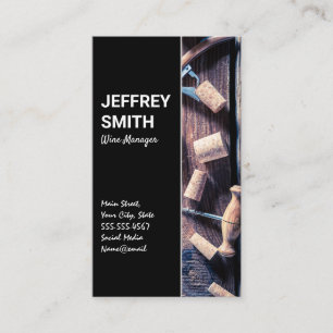 Kurken en wijnopeners visitekaartje