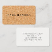 Kurkenprint Visitekaartje (Voorkant / Achterkant)