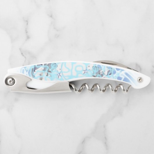 Kurkentrekker Abstracte Kunst Wind (Voorkant)