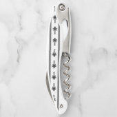 Kurkentrekker Fles Open Black en White (Achterkant)