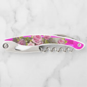 Kurkentrekker Fles Open Floral (Voorkant)