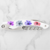 Kurkentrekker Fles Open Floral (Voorkant)