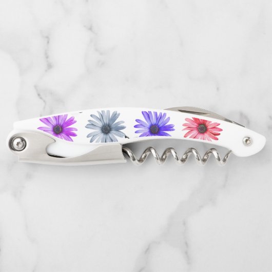 Kurkentrekker Fles Open Floral (Voorkant)