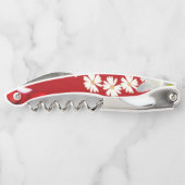 Kurkentrekker Fles Open Floral (Achterkant)