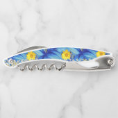 Kurkentrekker Fles Open Floral (Achterkant)