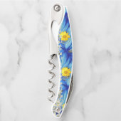 Kurkentrekker Fles Open Floral (Voorkant)