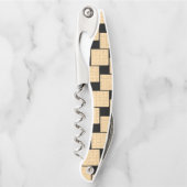 Kurkentrekker Fles OpenBeige en Black (Voorkant)