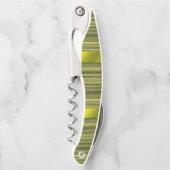 Kurkentrekker Fles Opener Geel (Voorkant)