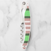 Kurkentrekker Fles OpenStripe (Voorkant)