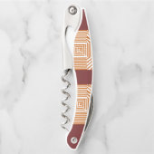 Kurkentrekker Fles OpenStripe (Voorkant)