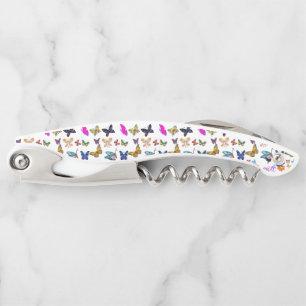 Kurkentrekker flesje opener vlinder