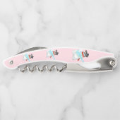 Kurkentrekker Gift Snowman Rock van Kerstkeler Wai (Achterkant)