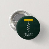 Kurkentrekker Humor Ronde Button 3,2 Cm (Voorkant /achterkant)