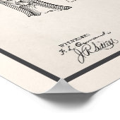 Kurkentrekker Illustratie Afdrukken Poster (Hoek)