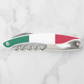 Kurkentrekker onder Italiaanse vlag (Achterkant)