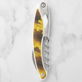 Kurkentrekker Open Sunflower (Achterkant)