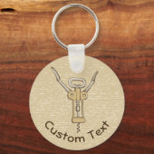 Kurkentrekker Sleutelhanger (Voorkant)