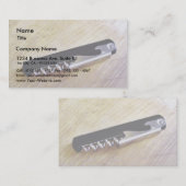 Kurkentrekker Visitekaartje (Voorkant / Achterkant)