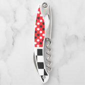 Kurkentrekkers flesopening rood zwart (Achterkant)