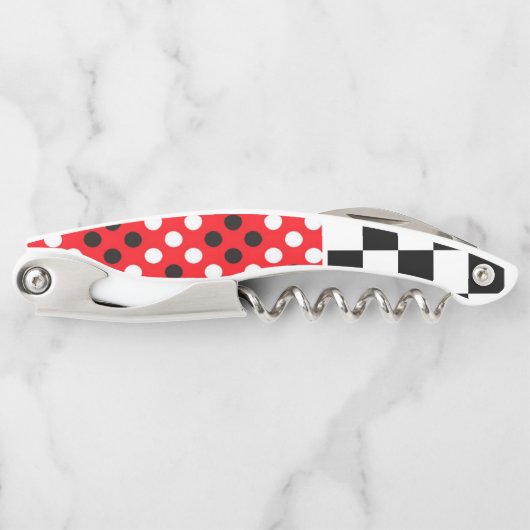 Kurkentrekkers flesopening rood zwart (Voorkant)