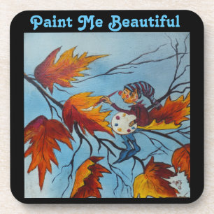KurkOnderzetter Ann Hayes Pixie Painting instellen Onderzetter
