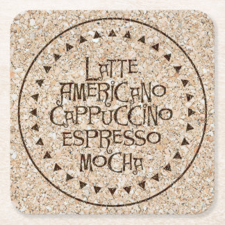 Kurkronde onderzetters