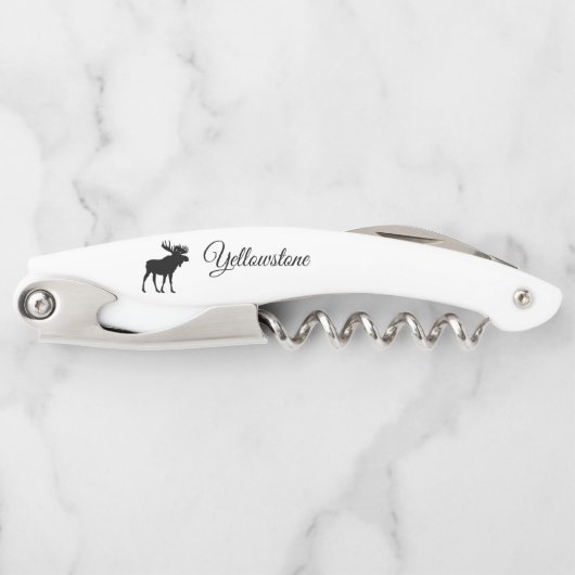 kurkschroef-geelsteen kurkentrekker (Voorkant)