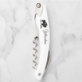 kurkschroef-geelsteen kurkentrekker (Voorkant)