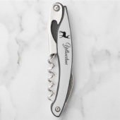 kurkschroef-geelsteen kurkentrekker (Voorkant)