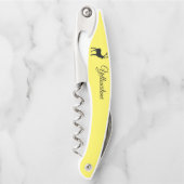 kurkschroef-geelsteen kurkentrekker (Voorkant)